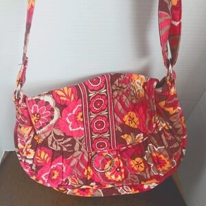 Vibrant Floral Shoulder Bag